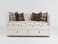 Divano letto-Legno-208x98x101 cm-Bianco-Stile classico con contenitore